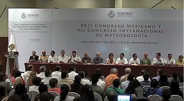 Inician en Boca del Río las actividades del Congreso Internacional de Meteorología