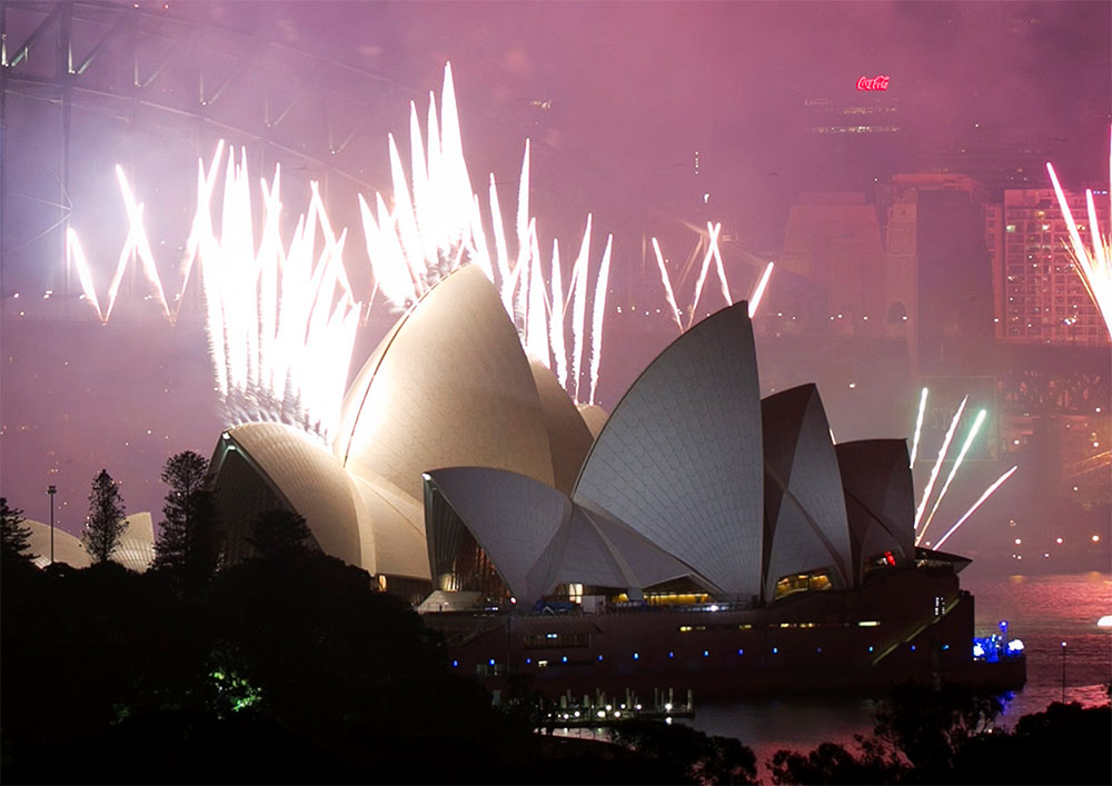 El mundo comienza a dar la bienvenida al 2014