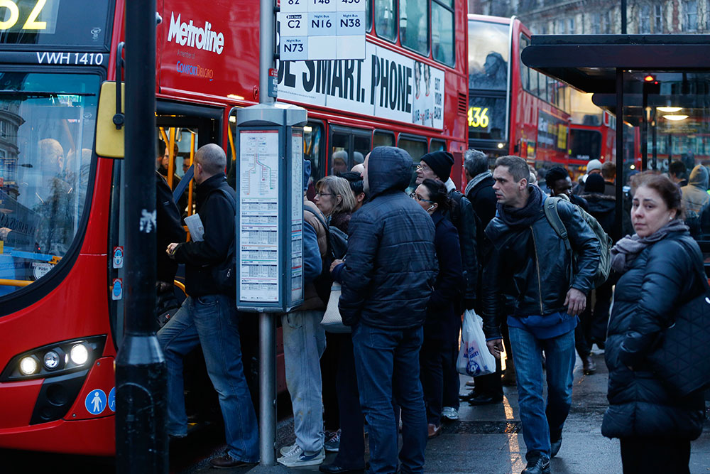 Caos en Londres por huelga en el Metro
