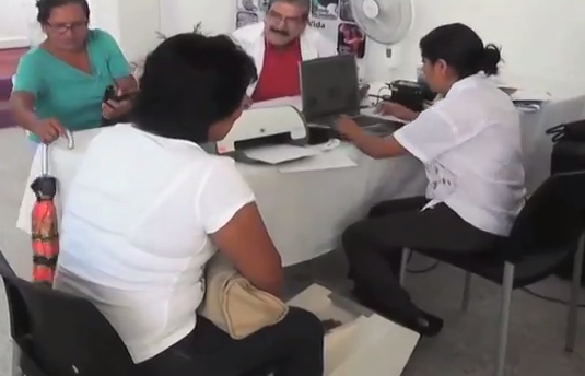 Lleva la Secretaria de Salud brigadas médicas a zonas alejadas de la Región Sur.