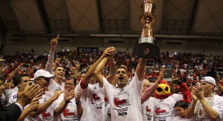 Halcones Rojos ¡Campeones de la Liga Nacional de Baloncesto!