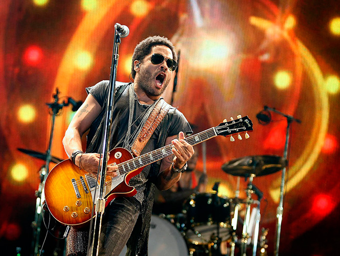 El rockero Lenny Kravitz soplará mañana 50 velas