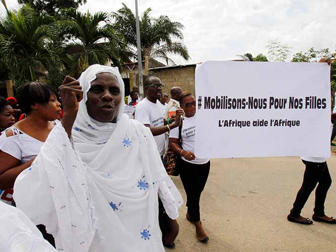 Niñas nigerianas secuestradas fueron divididas en varios grupos