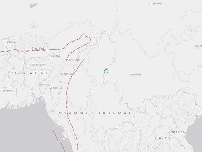 Al menos 29 personas resultan lesionadas por sismo en China
