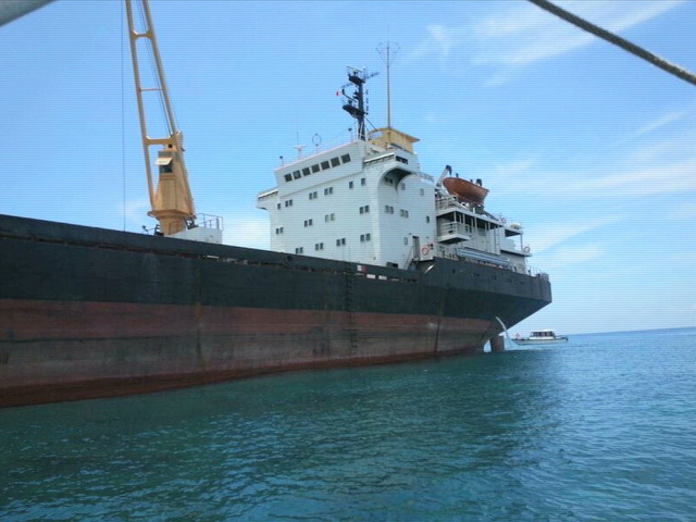 Sancionan a buque norcoreano que encalló cerca del puerto de Tuxpan