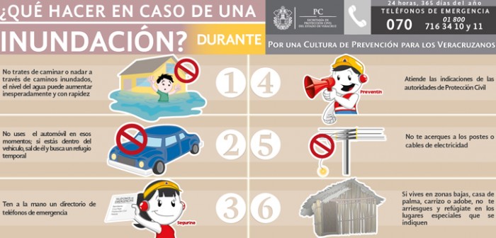 Atiende PC poblaciones afectadas por desbordamiento del río Tecolapa