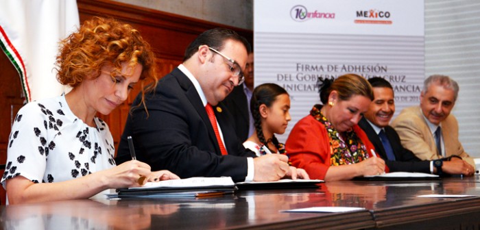 El Gobierno de Veracruz se une a iniciativa de la Unicef para proteger a los niños