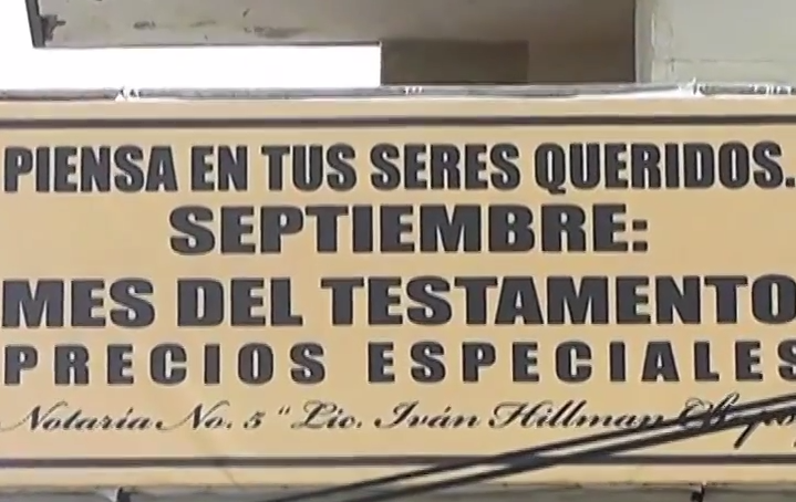 Existe poca cultura de la ciudadanía para hacer su testamento.