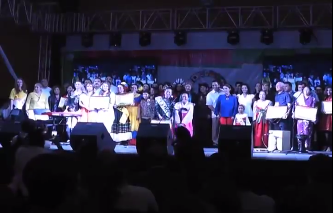 Concluyen las actividades del Mosaico de Culturas Coatzacoalcos 2014.