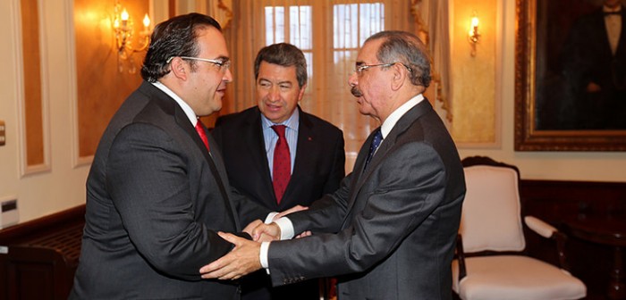 Se reúne gobernador Javier Duarte con el Presidente de República Dominicana