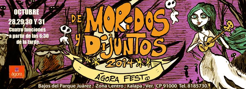 Con obras de teatro celebran el Día de Muertos en Xalapa