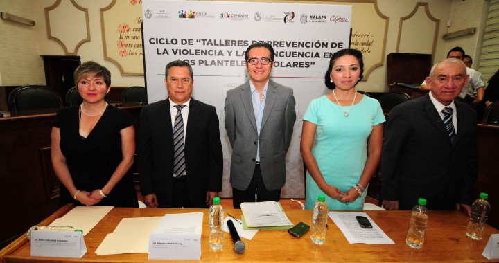 Inicia el taller de prevención de la violencia dentro de las escuelas