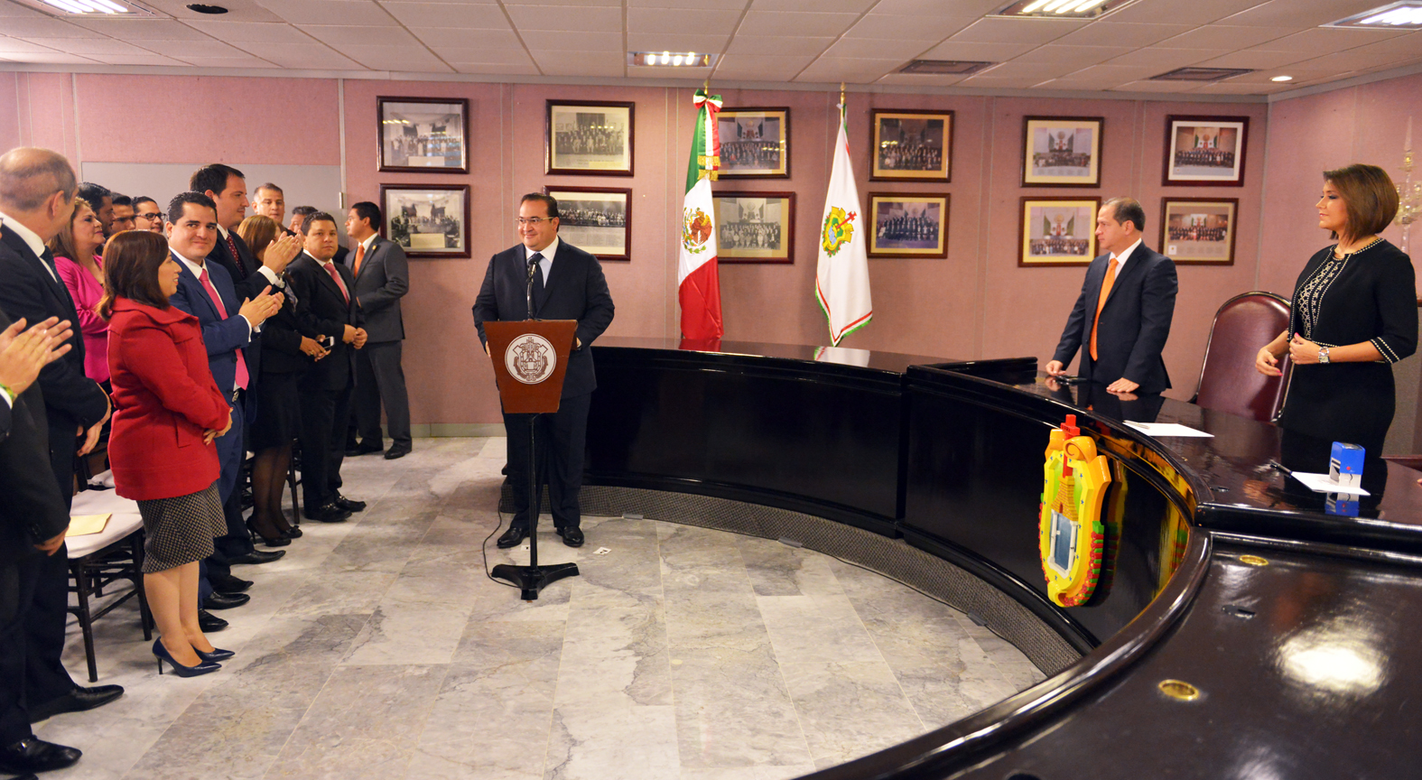Con orden, disciplina, responsabilidad y eficiencia, Veracruz avanza: Javier Duarte de Ochoa
