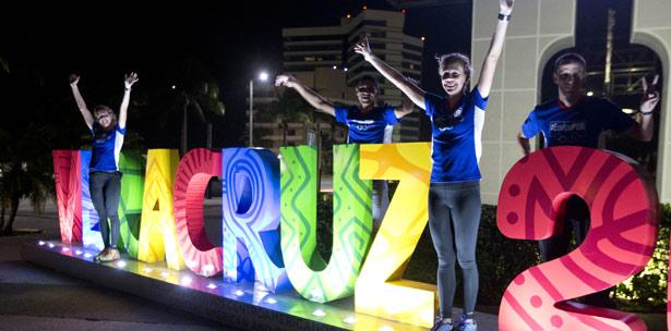 Todo listo para la gran fiesta de inauguración de los JCC