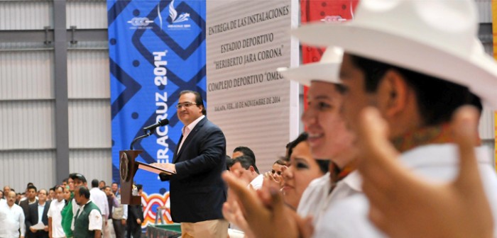 Con infraestructura moderna, Veracruz muestra su compromiso deportivo con todo México: Javier Duarte