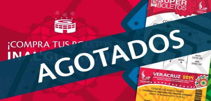 Se agotaron boletos para Inauguración de los JCC 2014