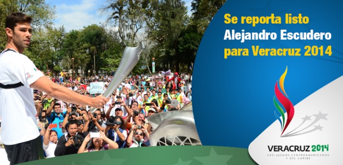 Se reporta listo Alejandro Escudero para Veracruz 2014