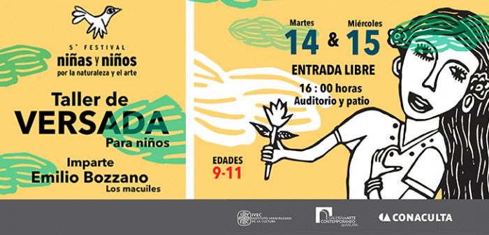 Ofrecen taller gratuito de versada para niños en Galería de Arte Contemporáneo de Xalapa