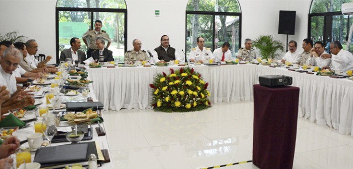 Encabeza gobernador Javier Duarte reunión ordinaria del Grupo Coordinación Veracruz