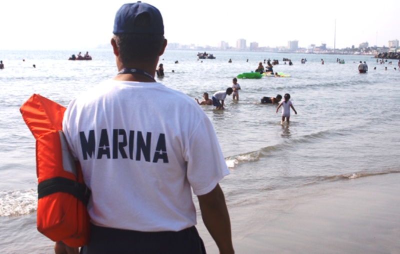 Extienden horario de vigilancia en las playas