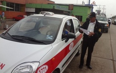 Transporte Público realiza operativo sorpresa