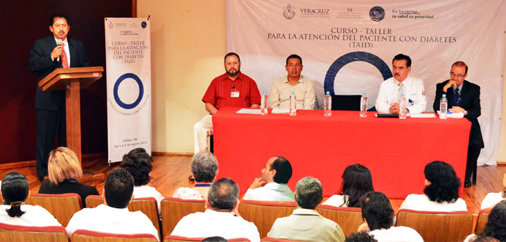 Imparte SS taller para atención integral del paciente con diabetes