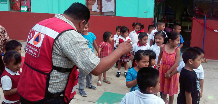 Veracruz se suma a la conmemoración por el Día nacional de Protección Civil