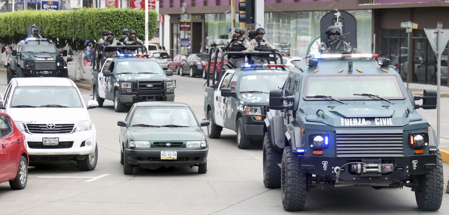 Fuerte despliegue de elementos operativos de Seguridad Pública en todo el estado