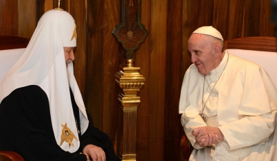 Papa Francisco y Patriarca Cirilo I firman histórica declaración