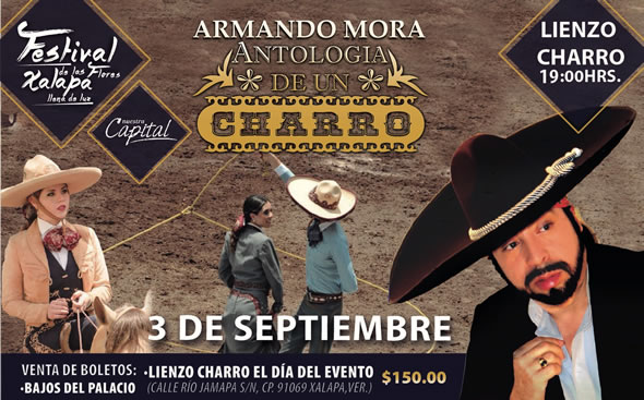 El tenor Armando Mora, en el cierre del Festival de las Flores, Xalapa llena de luz