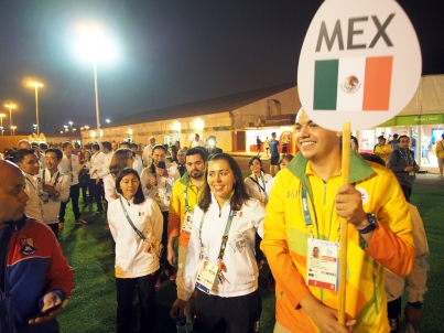 Bandera mexicana ya ondea en Villa Olímpica de Río de Janeiro
