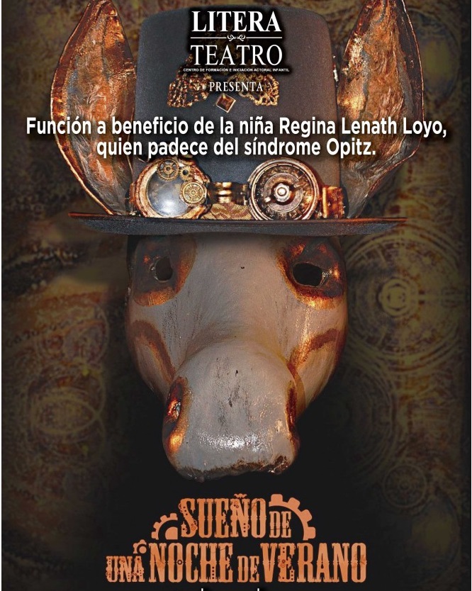 Invita DIF Xalapa a obra “Sueño de una noche de verano” a beneficio de la niña Regina