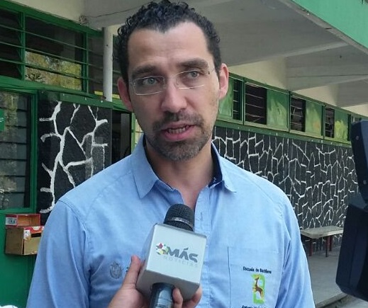 Por amenaza virtual realizan operativo mochila