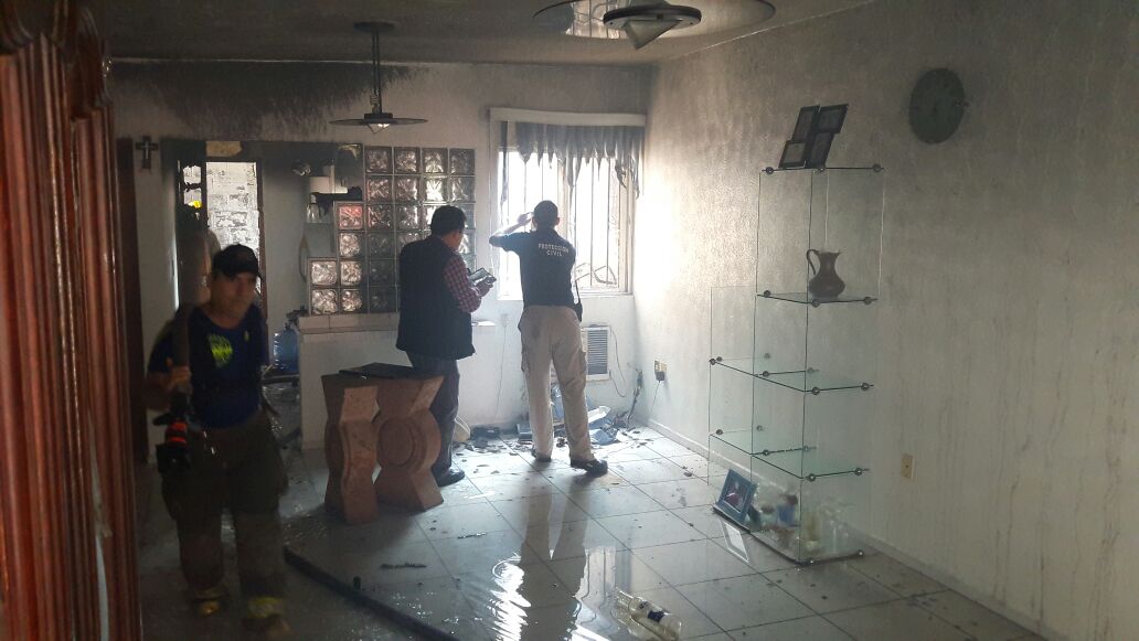 Se incendia consultorio dental en fraccionamiento Floresta del puerto