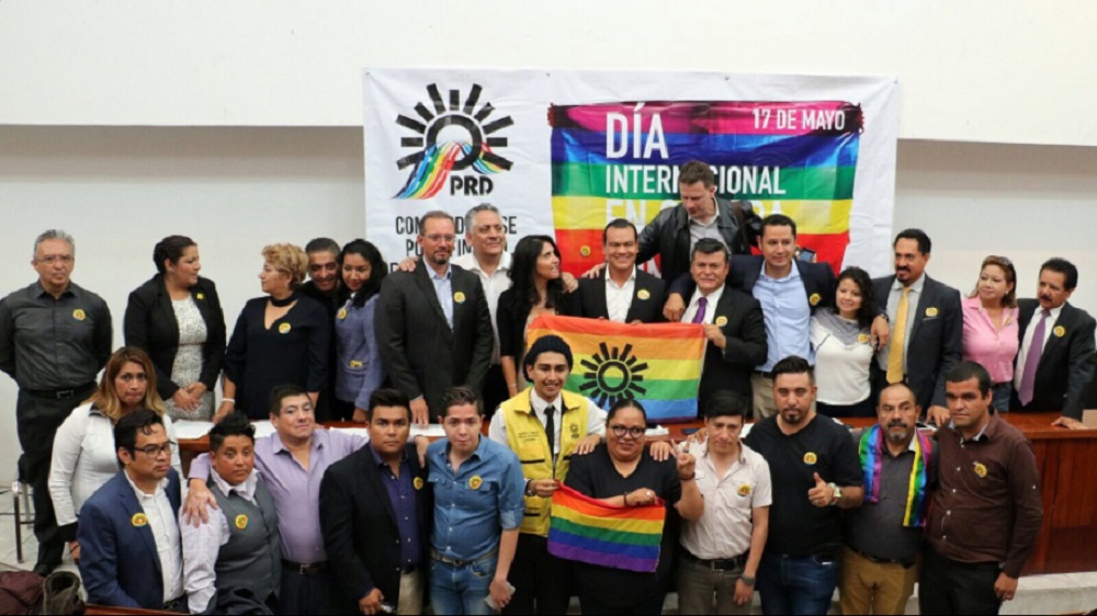 Defiende PRD derecho al voto de personas transexuales y transgénero
