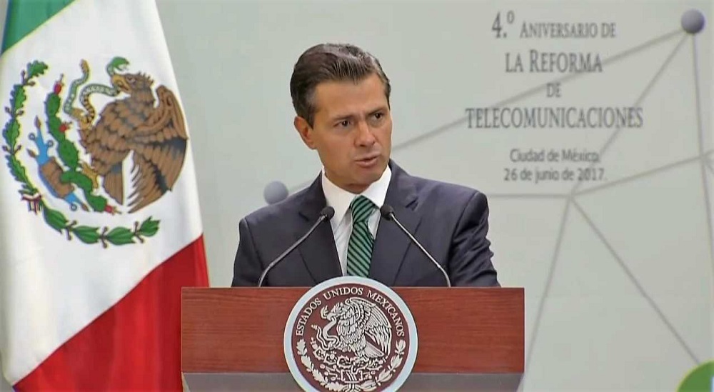 Crece telecomunicaciones a una tasa anual de 10 por ciento: EPN