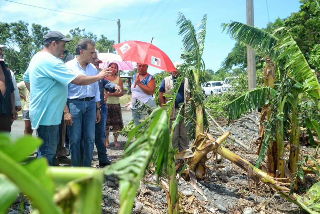 Garantizado el apoyo inmediato a damnificados por Franklin: Gobernador Yunes