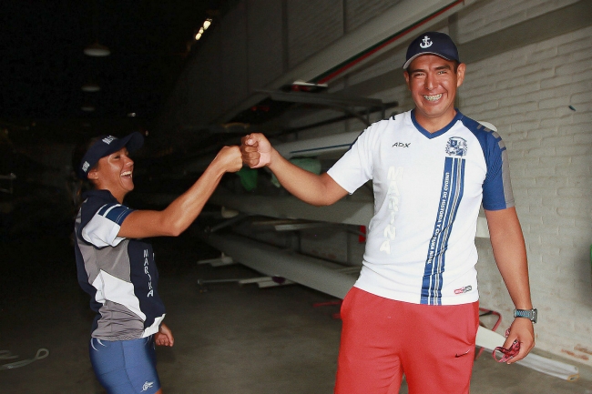 Destacan “Atletas marinos” en especialidad de remo