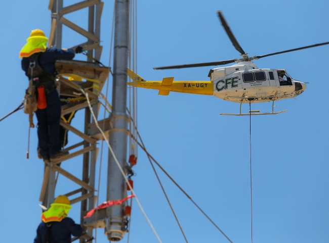 CFE restablece 90 por ciento de energía en zonas afectadas por sismo