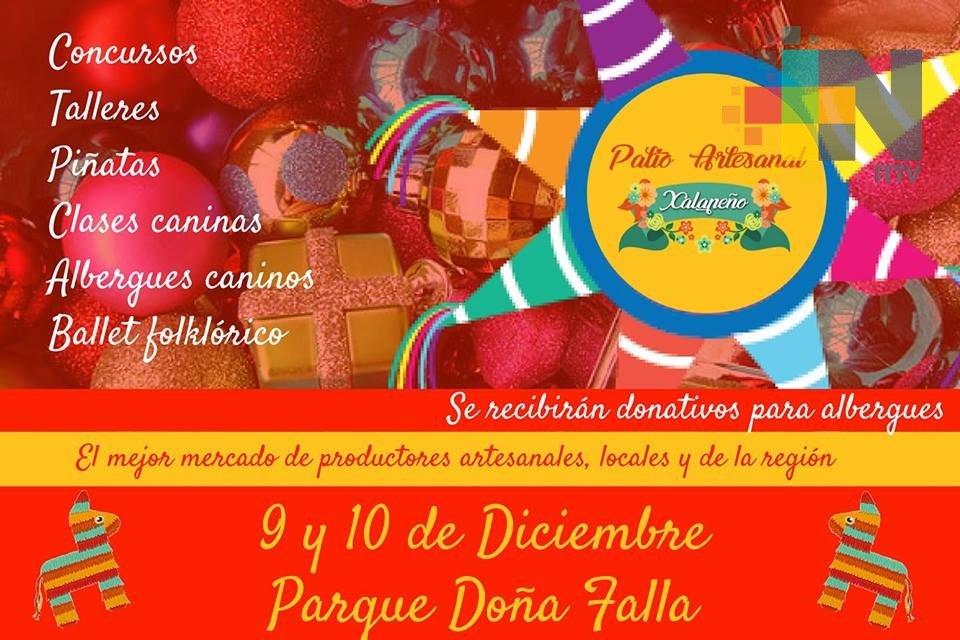 Parque Doña Falla presenta Patio Artesanal Xalapeño