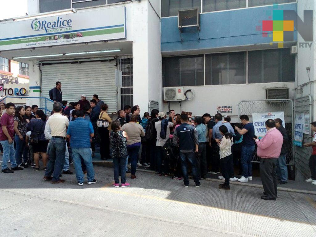 Panistas xalapeños votan para elegir a su candidato a la presidencia