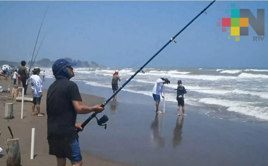 Realizan el segundo torneo de pesca deportiva, en Palma Sola