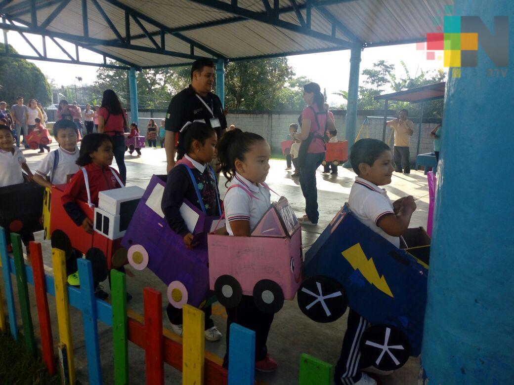 Llevan educación vial a escuelas, desde preescolar