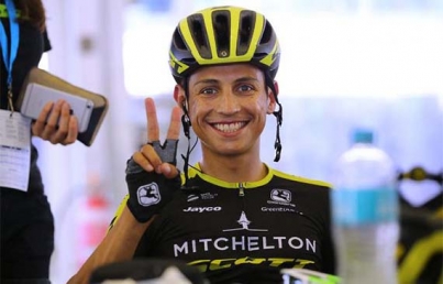 Ciclista Esteban Chaves y Colombia centran miradas en el Giro de Italia