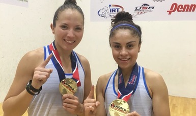 México cosecha seis medallas en Mundial de Dobles de Raquetbol