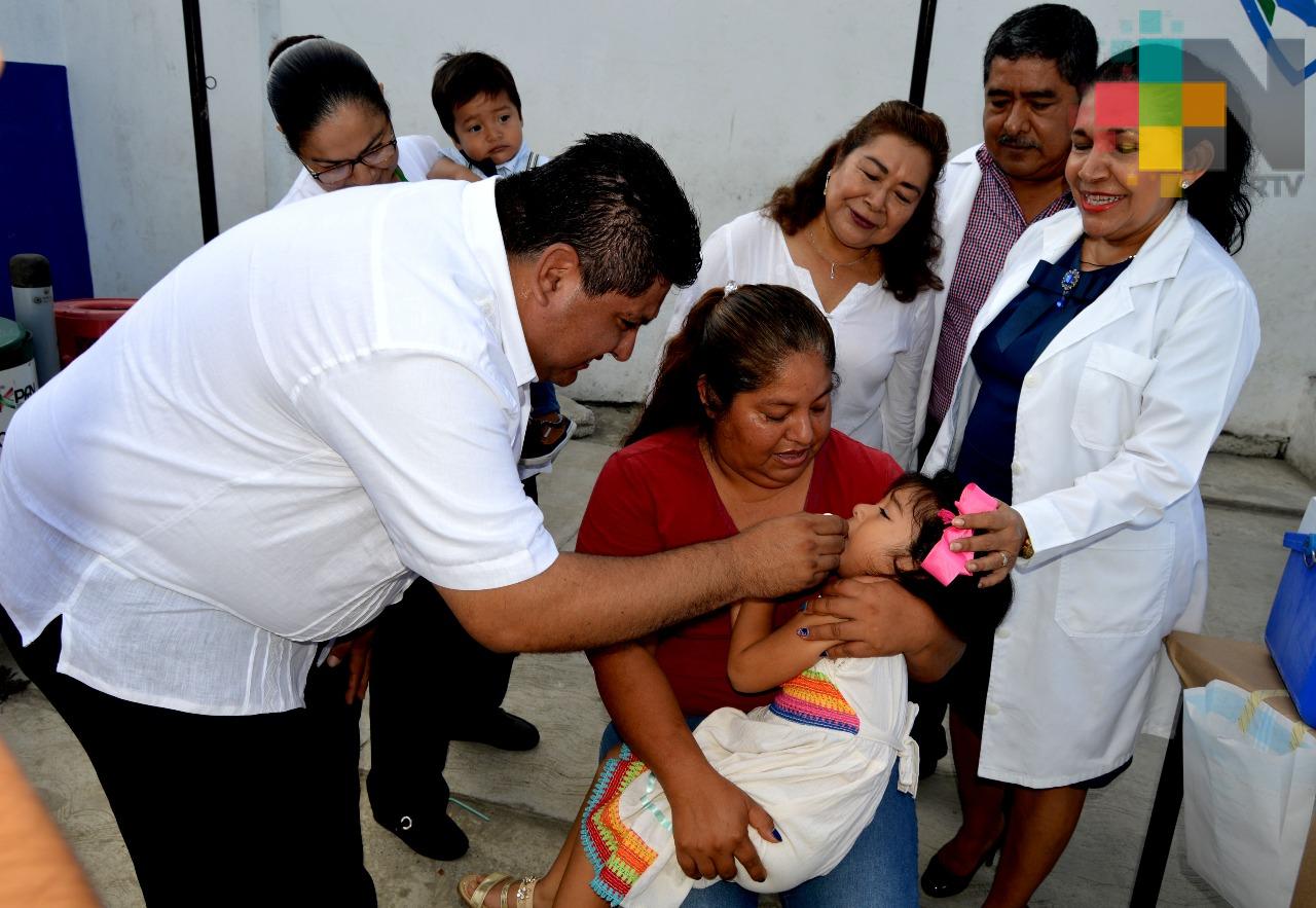 Aplicará Salud más de 600 mil vacunas contra poliomielitis, sarampión, rubeola y paperas
