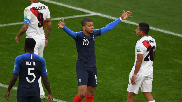 Perú se despide del Mundial pierde 0-1 ante Francia en el Grupo C