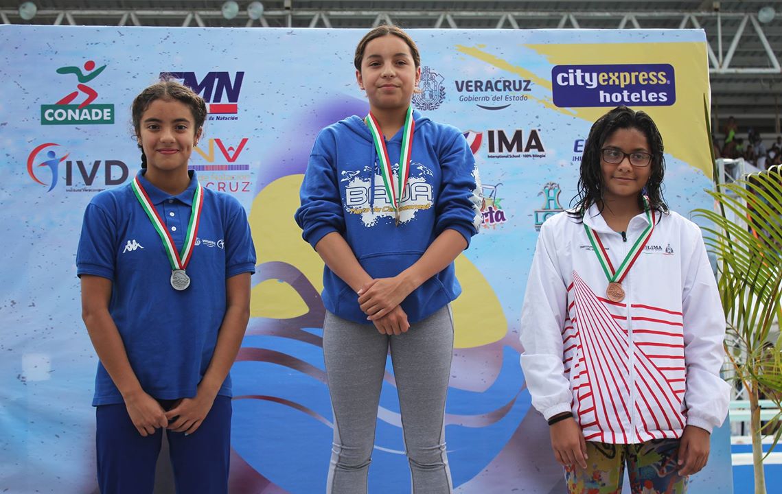 Dan nadadores 4 medallas para Veracruz