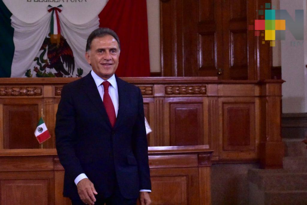 Invita el gobernador Yunes al gobernador electo a reunirse para revisar la situación de Veracruz y preparar la transición