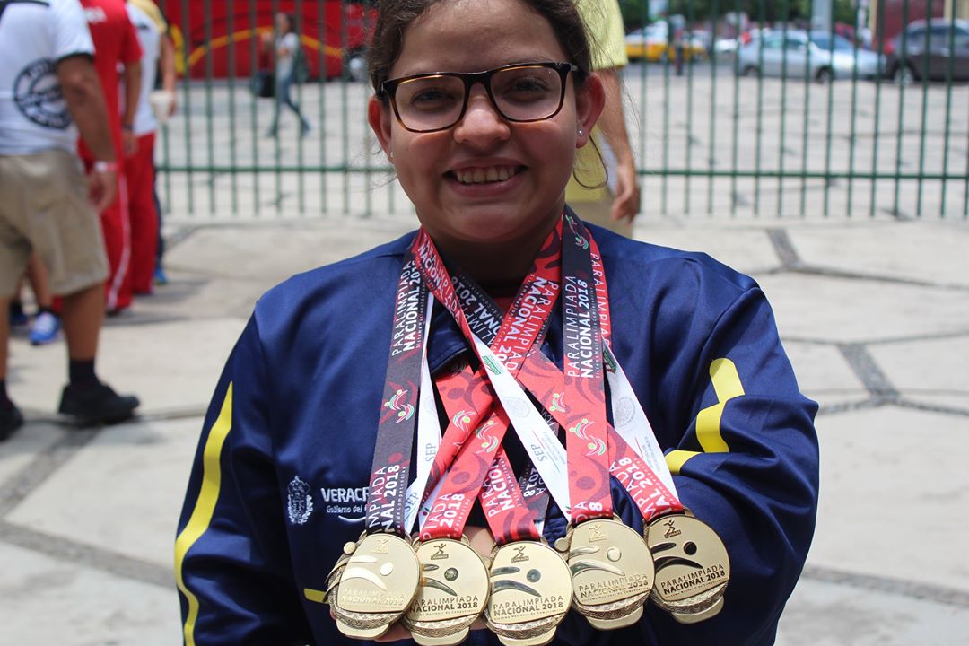 Cierra para-natación de PON con ocho medallas de Veracruz
